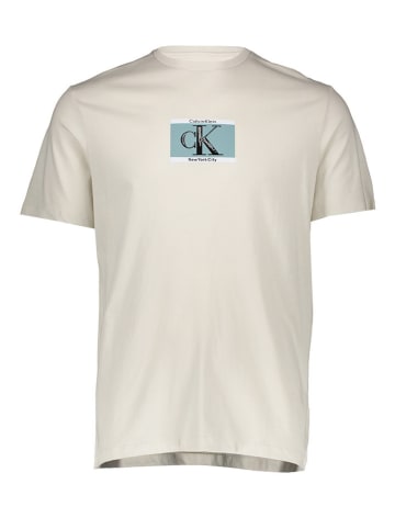 Calvin Klein Koszulka w kolorze beżowym
