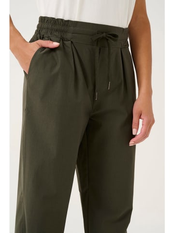 Cream Broek donkergroen