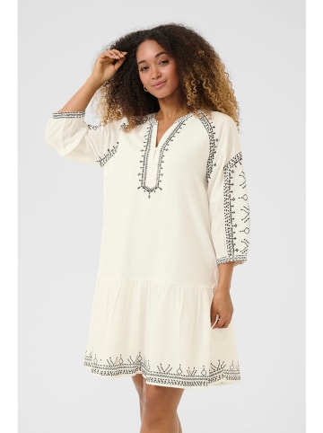 Cream Kleid in Weiß