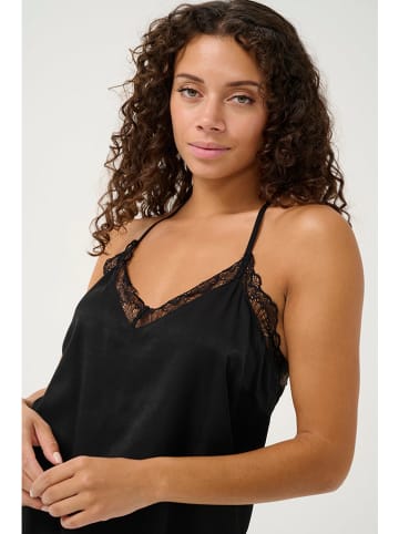 Cream Top in Schwarz