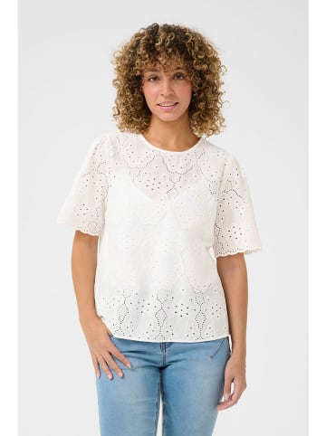 Cream Bluse in Creme