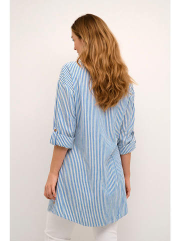 Cream Tuniek blauw/wit