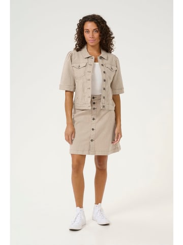 CULTURE Jeansjacke in Beige