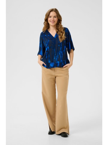 CULTURE Bluzka w kolorze granatowym