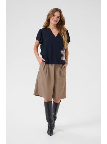 CULTURE Bluse in Dunkelblau