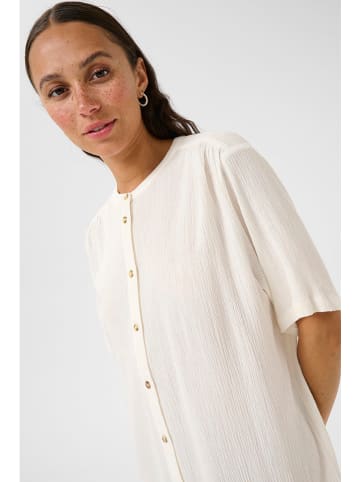 Kaffe Kleid in Creme