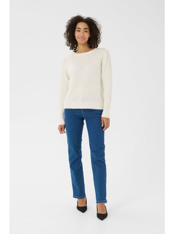 Kaffe Pullover in Creme