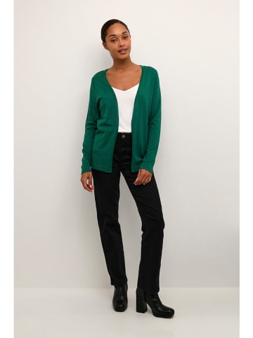 Kaffe Cardigan in Grün