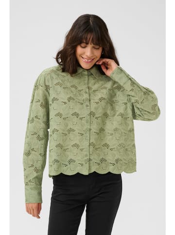 Kaffe Bluse in Grün