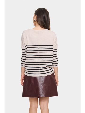 SAINT TROPEZ Pullover in Beige