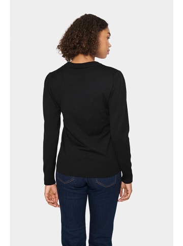 SAINT TROPEZ Pullover in Schwarz
