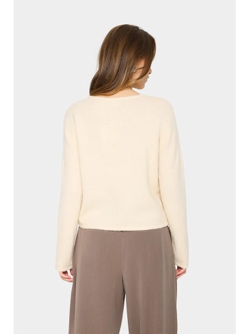 SAINT TROPEZ Vest crème