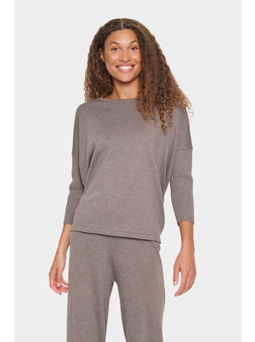 SAINT TROPEZ Pullover in Beige