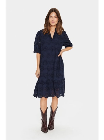 SAINT TROPEZ Jurk donkerblauw