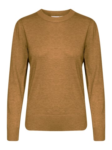 SAINT TROPEZ Pullover in Hellbraun