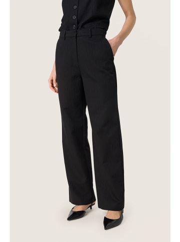 Soaked in Luxury Spodnie w kolorze czarnym