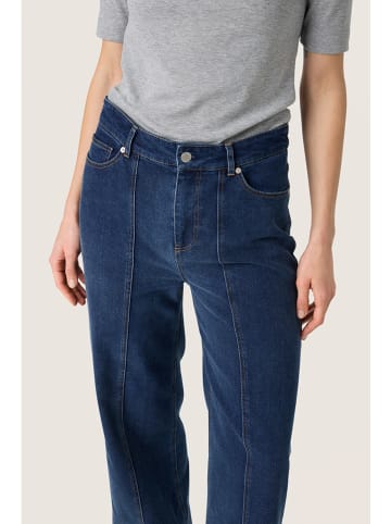 Soaked in Luxury Dżinsy - Comfort fit - w kolorze granatowym