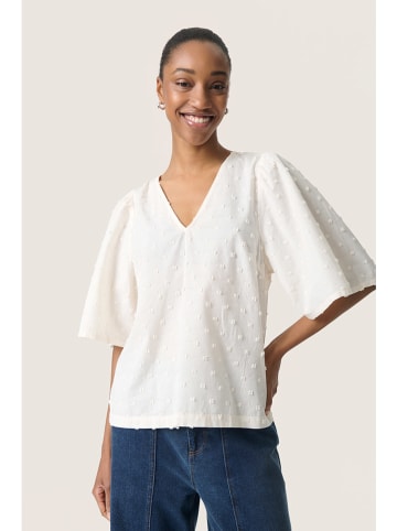 Soaked in Luxury Bluse in Creme