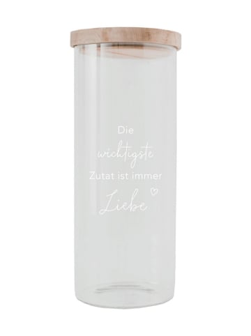 Eulenschnitt Vorratsglas - (H)25 cm