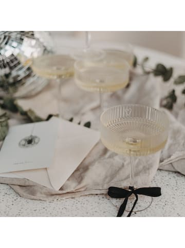 Eulenschnitt Champagnerglas "Herz" - 280 ml