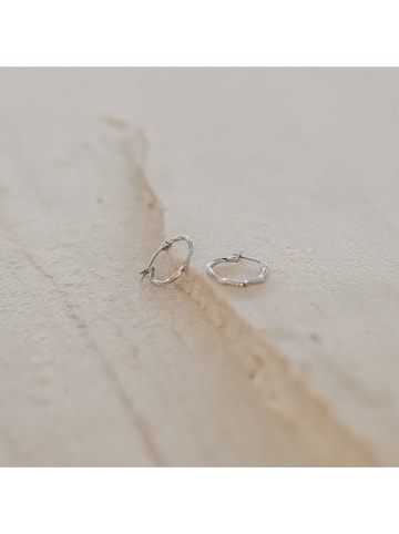 Eulenschnitt Silber-Creolen "Marina"