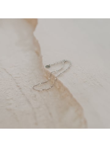 Eulenschnitt Silber-Armkette "Lini" mit Schmuckelementen