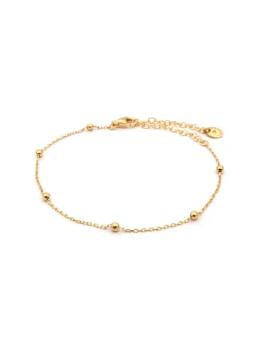 Eulenschnitt Vergold. Armkette mit Schmuckelementen