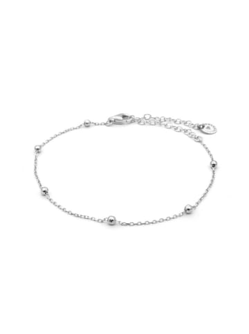 Eulenschnitt Silber-Armkette mit Schmuckelementen