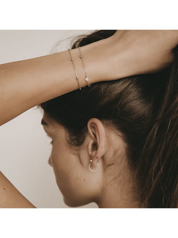 Eulenschnitt Silber-Armkette mit Schmuckelementen