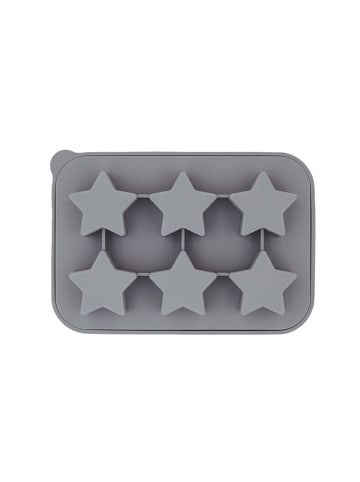Eulenschnitt Eiswürfelform "Sterne" in Grau - (B)17 x (H)12 x (T)5 cm