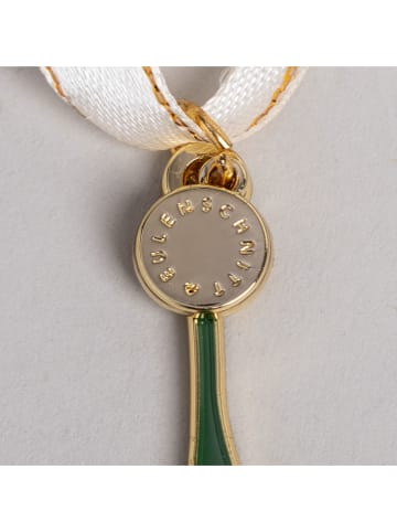 Eulenschnitt Baumschmuck "Mistelzweig" in Grün - (B)5 x (H)9,6 cm