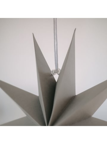 Eulenschnitt 3er-Set: Weihnachtssterne in Grau