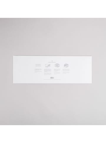 Eulenschnitt Fensterbild "Countdown Weihnachten" in Weiß