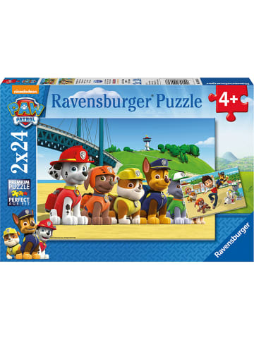 Paw Patrol 2x 24tlg. Puzzle "Heldenhafte Hunde" - ab 4 Jahren