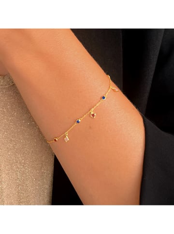 OR Carats Gold-Armkette mit Edelsteinen