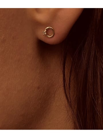 OR Carats Gold-Ohrstecker mit Diamanten