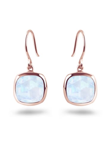 OR Carats Roségold-Ohrhänger mit Edelsteinen