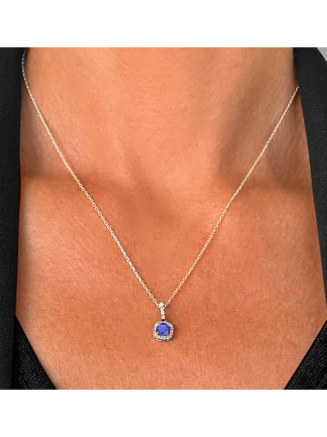 OR Carats Weißgold-Anhänger mit Edelsteinen