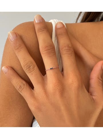 OR Carats Roségold-Ring mit Diamanten