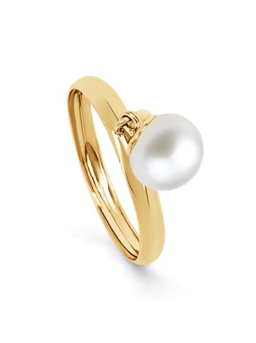 OR Carats Gouden ring met parels
