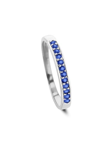 OR Carats Weißgold-Ring mit Edelsteinen