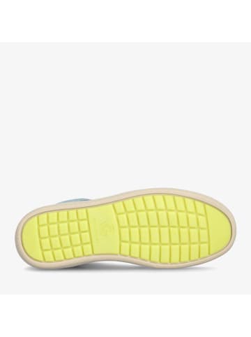 Groundies Leder-Sneakers "Hamptons 2.0" in Blau/ Weiß