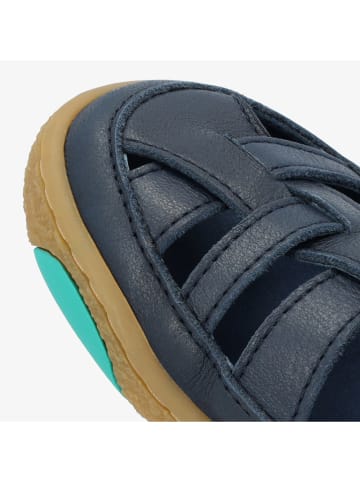 Groundies Leren barefootschoenen "Noto" donkerblauw