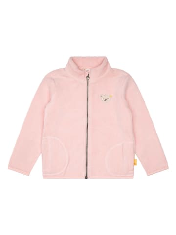Steiff Fleece vest lichtroze