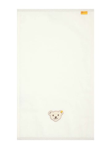 Steiff Handtuch in Creme - (L)36 x (B)24 x (H)4 cm