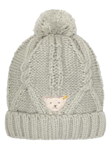 Steiff Czapka dzianinowa w kolorze khaki