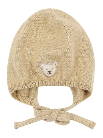 Steiff Strikmuts beige