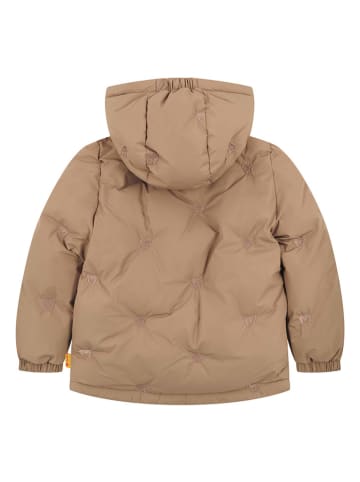 Steiff Doorgestikte jas lichtbruin