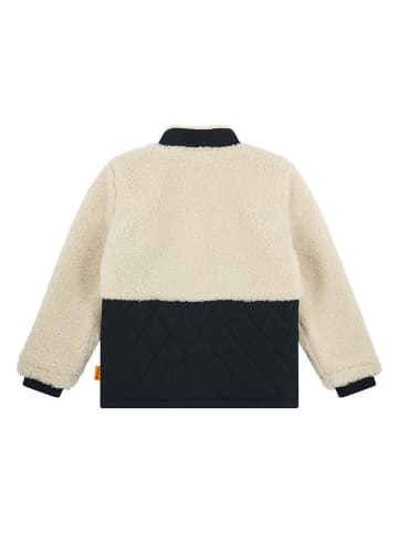 Steiff Kurtka polarowa w kolorze beżowo-czarnym