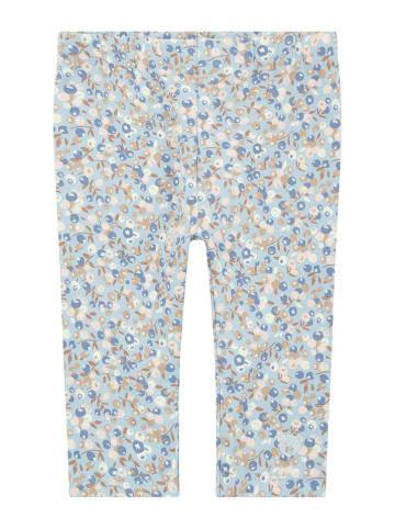 Steiff Leggings lichtblauw/beige